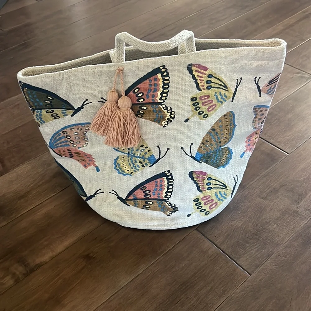 Anthropologie Butterfly Basket_3